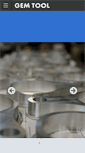 Mobile Screenshot of gemtoolmachining.com